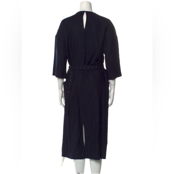 Tibi Dress Blue belted dress Size not listed, estimated from measurements 12 - Picture 2 of 3